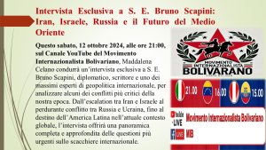 Intervista Esclusiva a S. E. Bruno Scapini: Iran, Israele, Russia e il Futuro del Medio Oriente