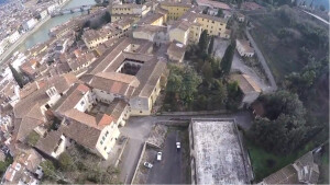 Il complesso dei Conventi e del Monastero a Costa San Giorgio, già caserma Vittorio Veneto, da ovest