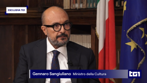 Sangiuliano, le dimissioni dal governo di un piccolo uomo