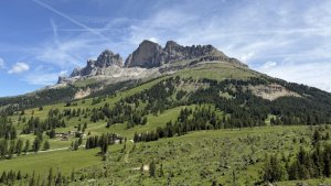 Giro del Latemar in bicicletta - il Catinaccio - alto adige