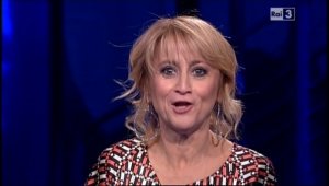 Luciana Littizzetto ieri a "Che Tempo che fa" (20/10/2013)