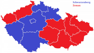 Presidential Results 2013   First Round1 300x172 La svolta europeista di Praga