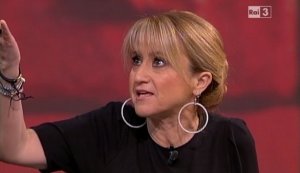 Luciana Littizzetto ieri a "Che Tempo che Fa" (8/12/2013)