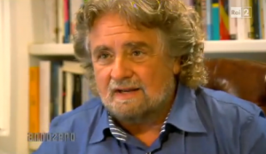 Beppe Grillo sull'Italia di oggi (intervento ad Annozero)