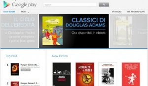 Su Google Play in vendita gli ebook