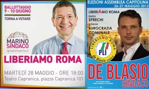 Elezioni Roma: “Liberiamo Roma slogan vincente? Certo, ma l'ha copiato da me!”
