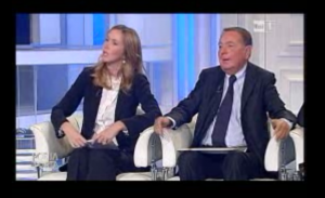 Una sera davanti la televisione italiana