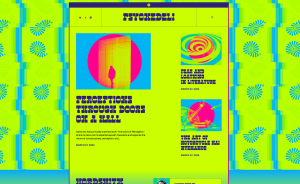 Psychedeli Theme Design