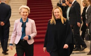 Incontro Meloni-Von Der Leyen. Al tavolo della confusa potenza a debito