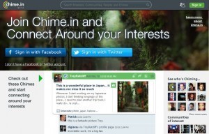 Chime.In, un nuovo social network che fa guadagnare