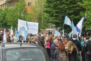 Il 25 aprile e la "bandiera di Israele"