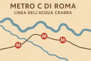 Metro C: la linea dell’acqua