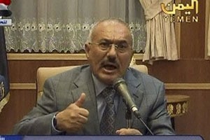 Riappare il dittatore yemenita Saleh