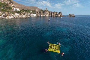 Il progetto di Greenpeace contro le trivellazioni del mare di Sicilia