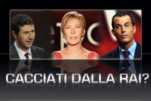 Rai: cacciati Fazio, Floris e Gabanelli?