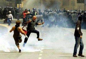 Cronaca della Battaglia del G8 del 2001