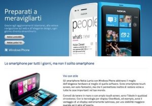 Presentati i Primi Smartphone Nokia con Windows Phone: Lumia 800 e Lumia 710