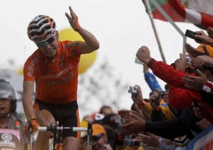 La “carrera” di Miguel, maglia nera del Giro d'Italia