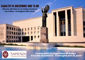 Convegno: Università "La Sapienza". Educare alla pace in un tempo di guerra