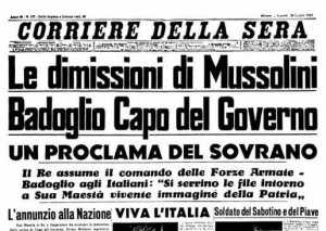 25 luglio 1943: Mussolini, penultimo atto