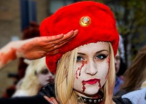 La difficile marcia degli zombie russi