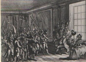 I rivoltosi e Luigi XVI (fonte: superstoria.it)