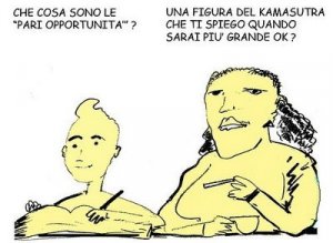 Le pari opportunità esistono. Per gli uomini