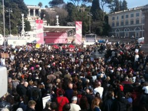 Roma. Se non ora quando? La piazza grida: "Adesso"