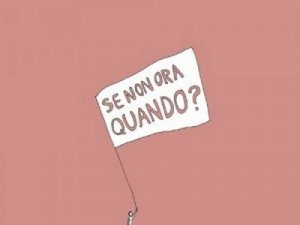 Un corteo di 50 mila donne a Bologna
