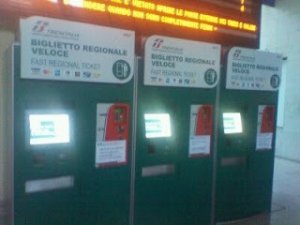 Stazione di Trieste: il caso self-service di biglietteria e l'uso della carta di credito