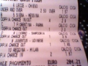 Calcio e scomesse