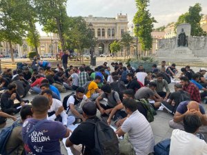 Gli emigranti dalle rotte balcaniche