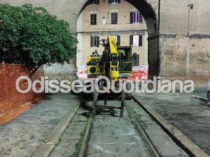 Tram: prorogati fino al 6 marzo i lavori al Parco del Celio