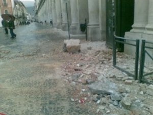 Denuncia shock di una blogger terremotata