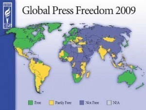 L'Italia declassata a paese "parzialmente libero"