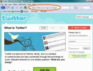 Phishing su Twitter