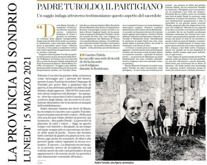 Padre Turoldo, il Partigiano