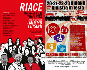 Progetto "Riace. Musica per l'Umanità": premio per l'Azione civile