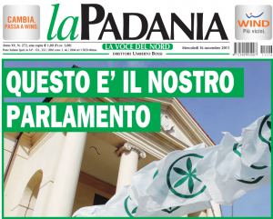 Bossi: "apriamo il parlamento del Nord. Ma è un ristorante e non hanno prenotato