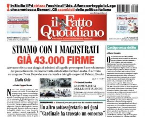 Il silenzio dei media sullo scontro tra Stato e Pm di Palermo