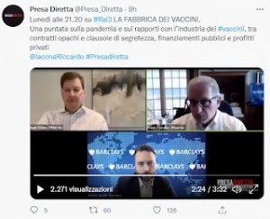 Anteprima di Presadiretta: la fabbrica dei vaccini