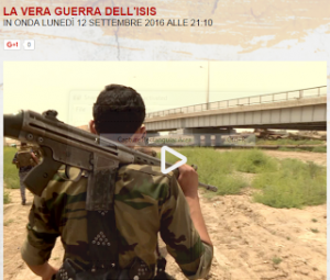 La puntata di Presa Diretta di lunedì 12 settembre. La guerra all'Isis (parte prima)