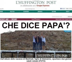 Saluti romani per il figlio di Alemanno. Le foto del gesto pubblicate su Facebook
