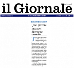 Feltri e la strage di codardi
