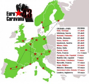 EuroCaravana43 Ayotzinapa