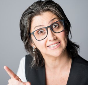 Palermo - Romina La Mantia on stage col suo show: “Come un treno in galleria”