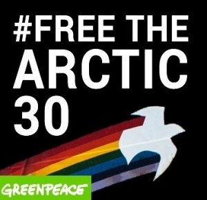 #freetheartic30:continua la lotta degli attivisti di Greenpeace detenuti in Russia