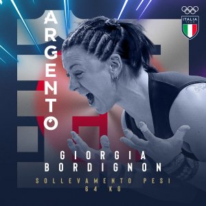 Intervista Giorgia Bordignon, vice campionessa olimpica di Sollevamento pesi