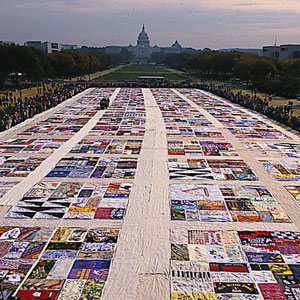 The Names Project AIDS Memorial Quilt nrl 1987