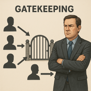 Gatekeeping e dissenso: il controllo invisibile della narrazione pubblica